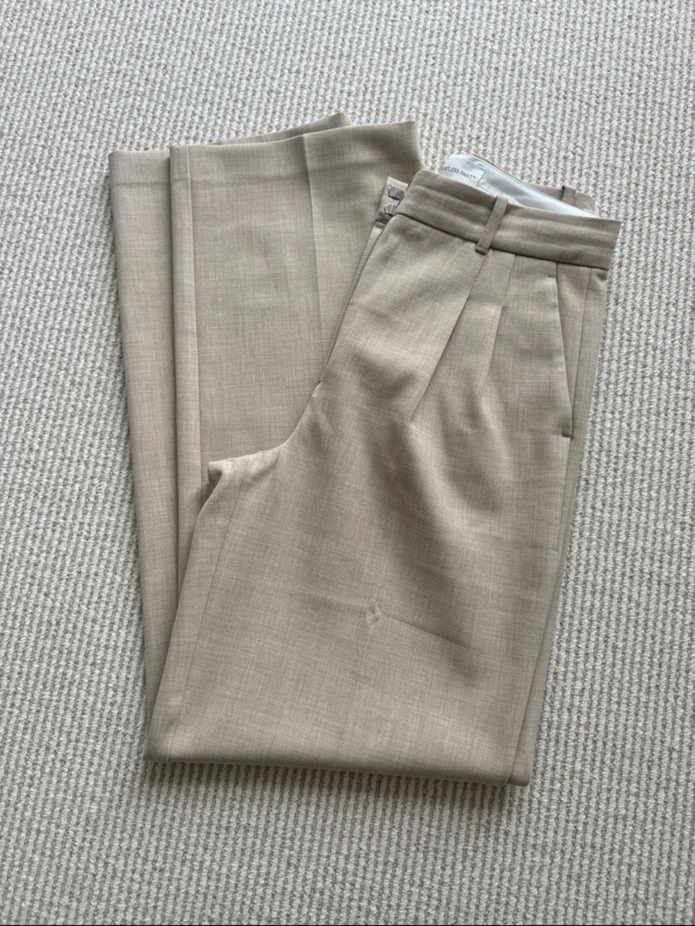 Wilfred effortless pants linen colour